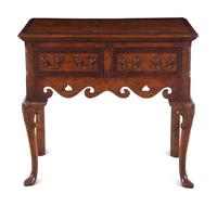A Queen Anne Oak Dressing Table