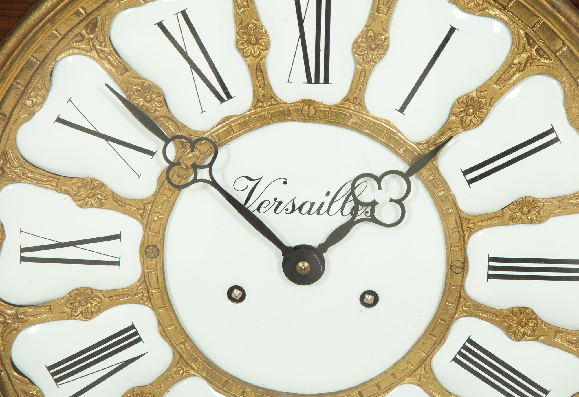 A Louis XV Style Gilt Bronze Mounted Bracket Clock