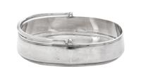 A Russian Silver Basket, St. Petersburg, Late 19th Century, with a swing handle.