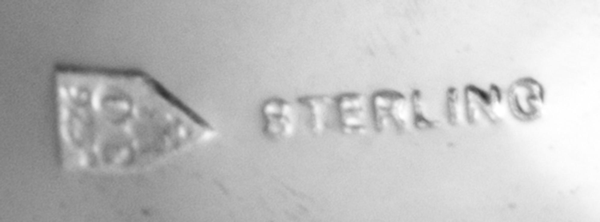 A French Silver Serving Spoon