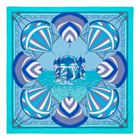 Three Hermès 70cm Cotton Scarf, 1990-2000s
