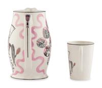 An Eric Ravilious for Wedgwood 'Garden Implements' Pitcher and Mug