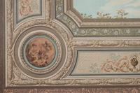A Framed Set of French Architectural Engravings by César Daly (French, 1811-1894)