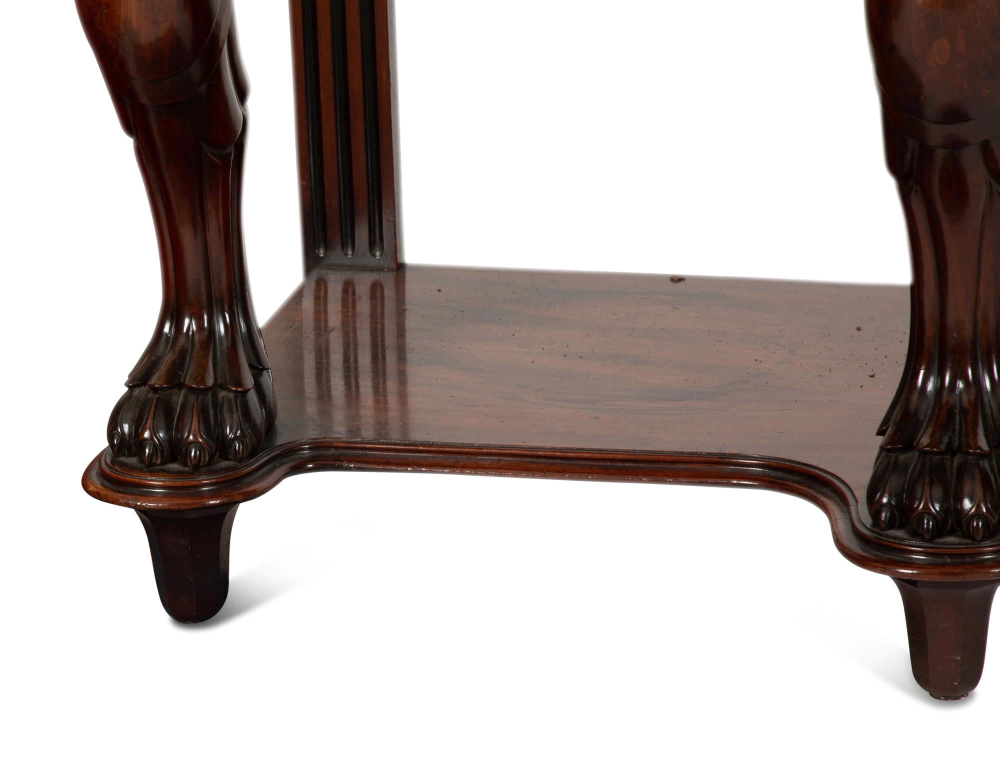 A Regency Style Mahogany Breakfront Hunt Board