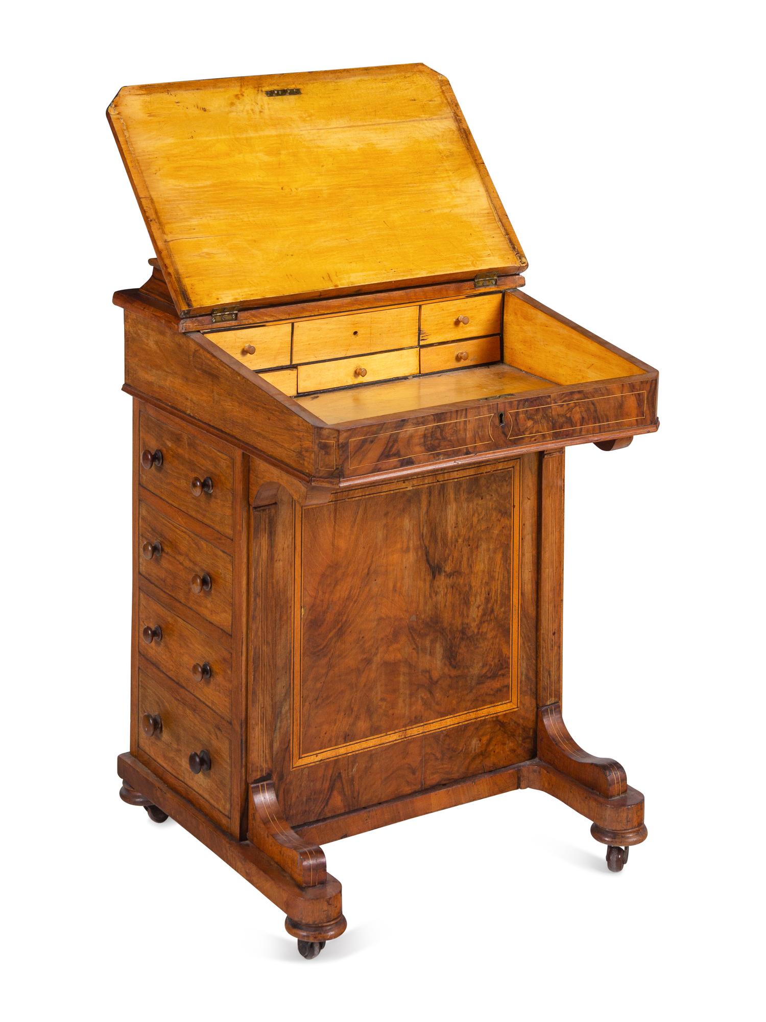 A William IV Mahogany Davenport Desk