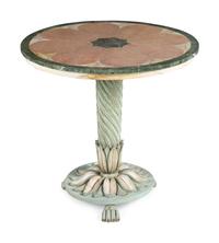 A Continental Painted Side Table