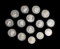 [PRIVATE ISSUE] Fifteen 2-Troy Oz. Silver Rounds