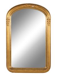 A Continental Giltwood Mirror