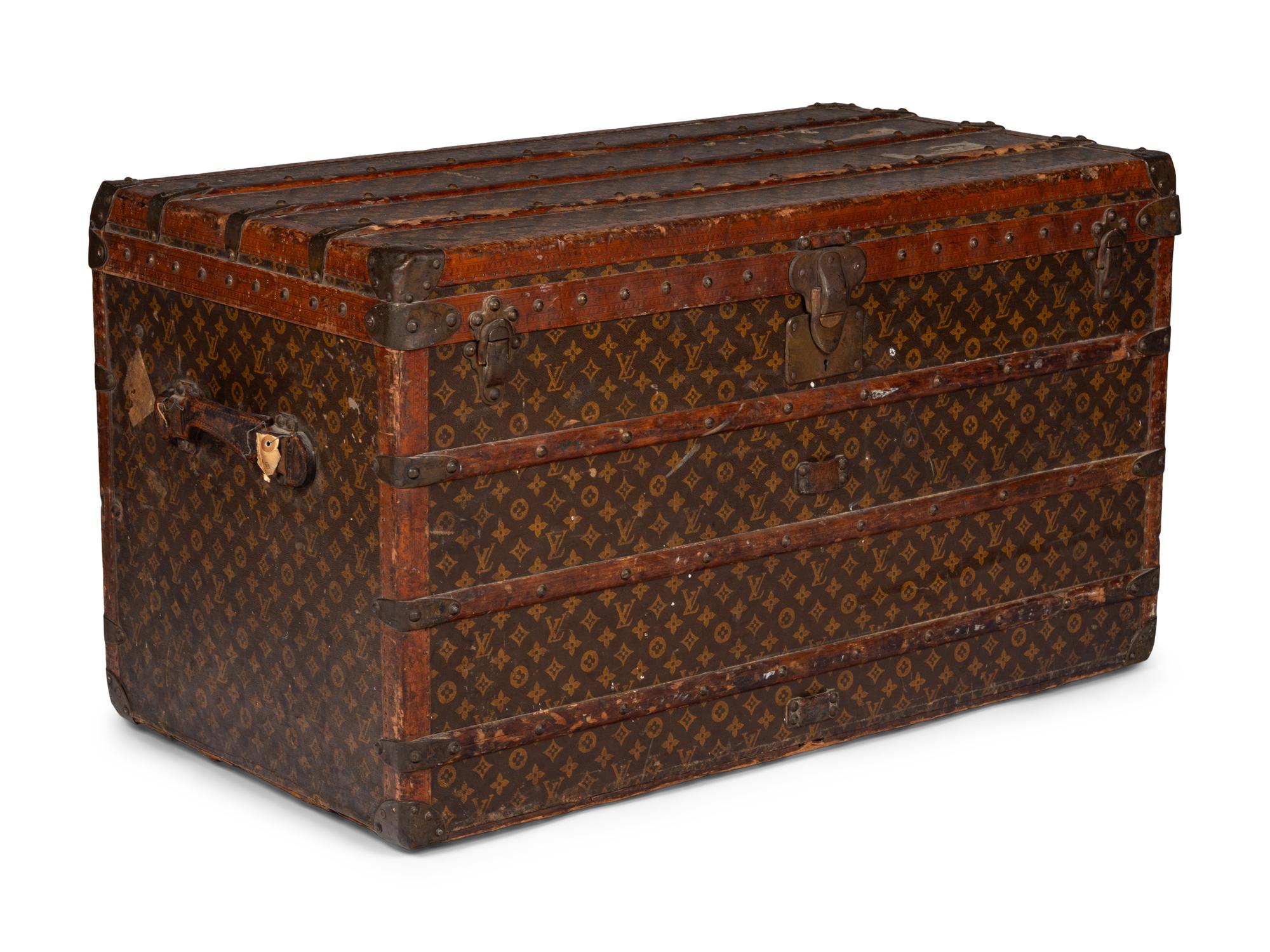 Louis Vuitton Ladies Low Steamer Trunk