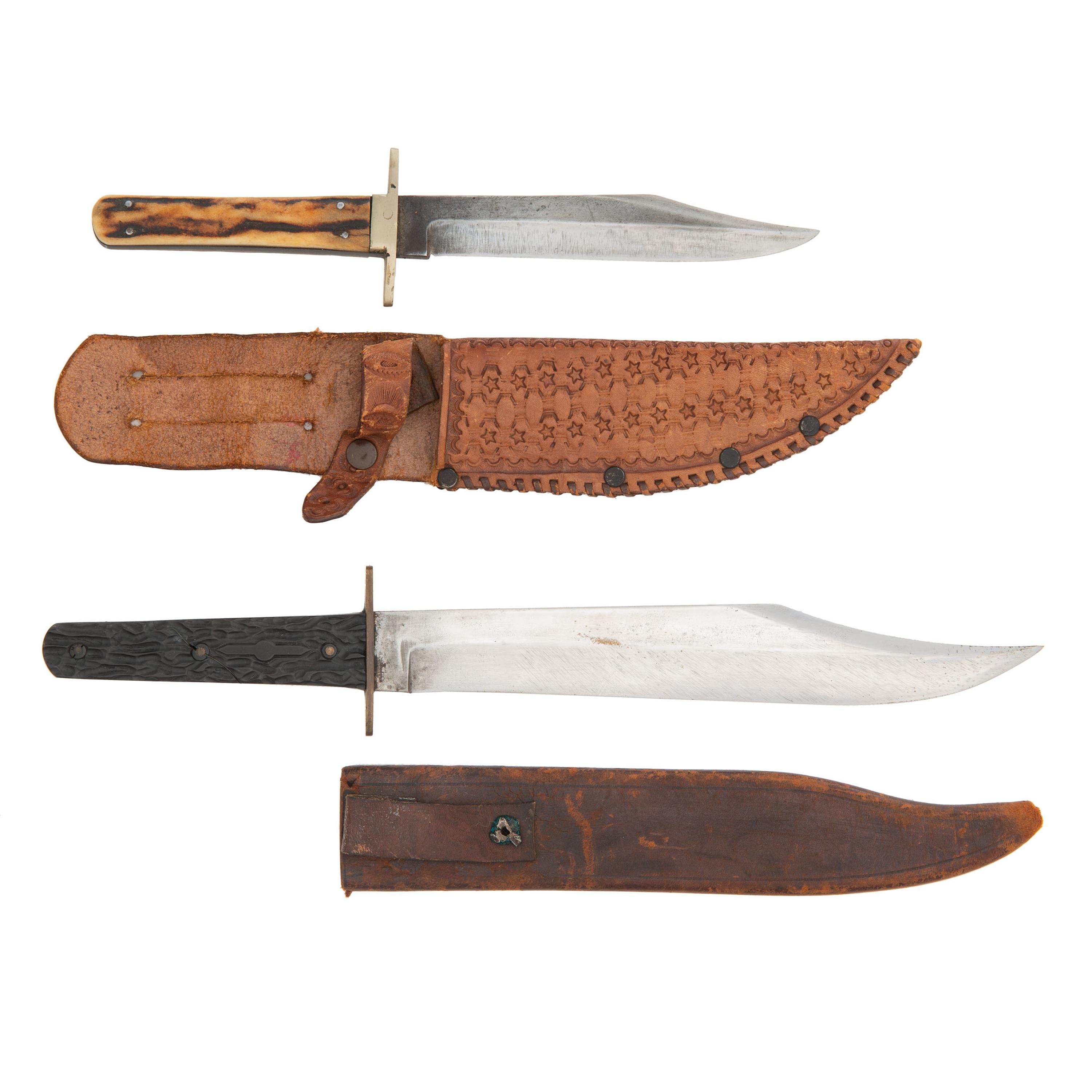 Lot of 2 Bowie Knives