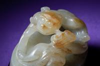 A Chinese Celadon Jade Seal