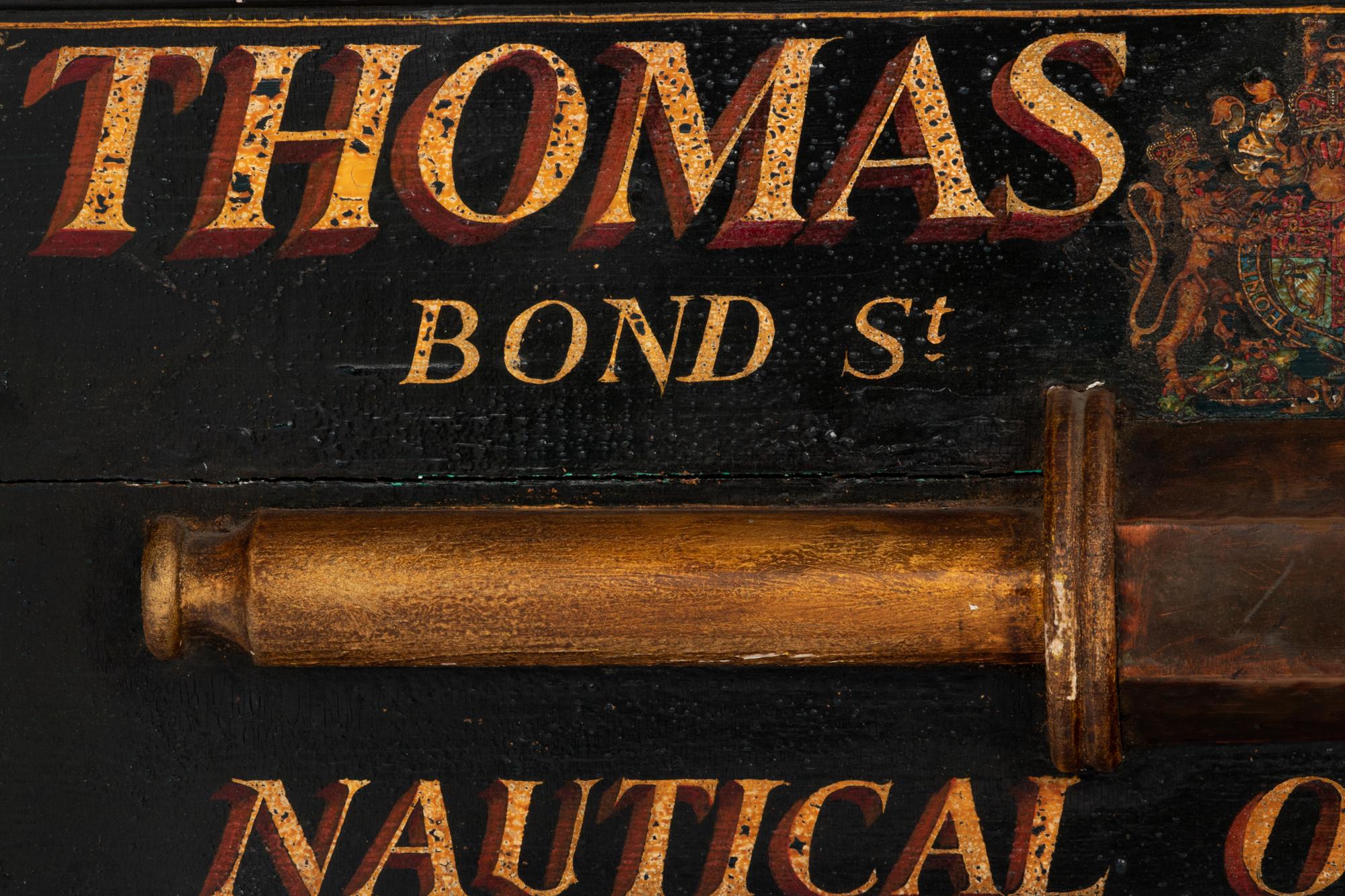 An English Painted Trade Sign
