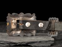 Navajo Silver and Turquoise Third Phase Concha Belt
