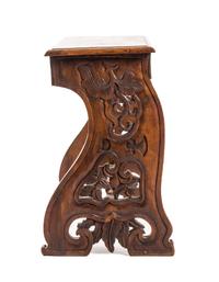 A Continental Walnut Occasional Table