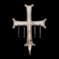 A Byzantine Silver Processional Cross