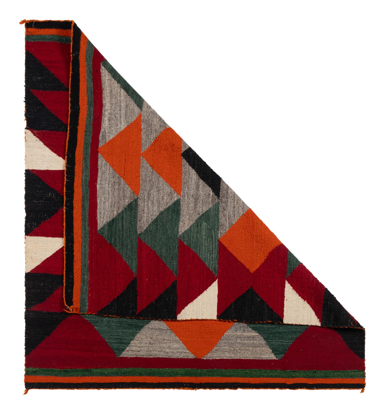 Navajo Weaving, with Fred Harvey Tags [Rug]