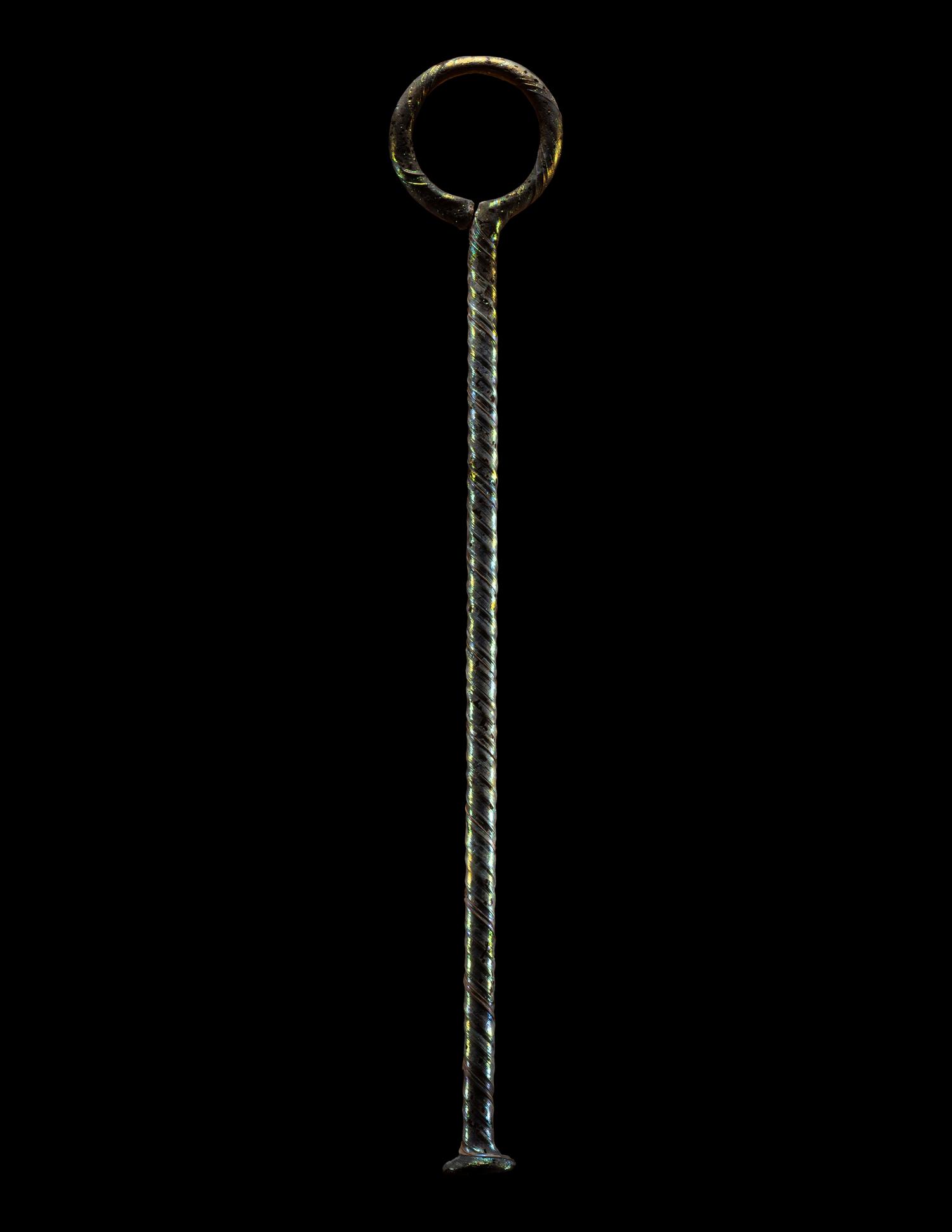 A Roman Glass Stir Rod