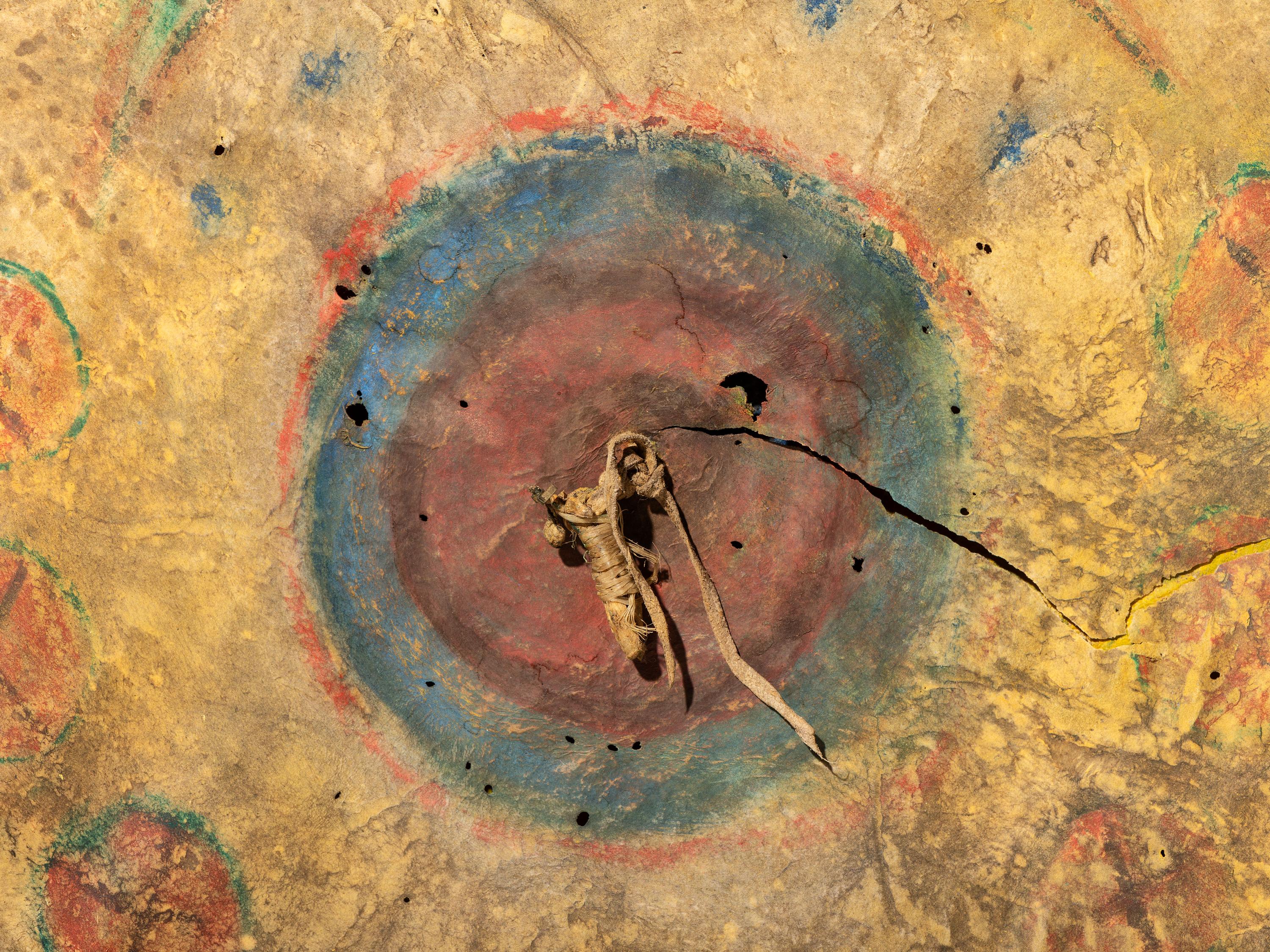 Southern Plains Painted Shield Cover, with Shield
