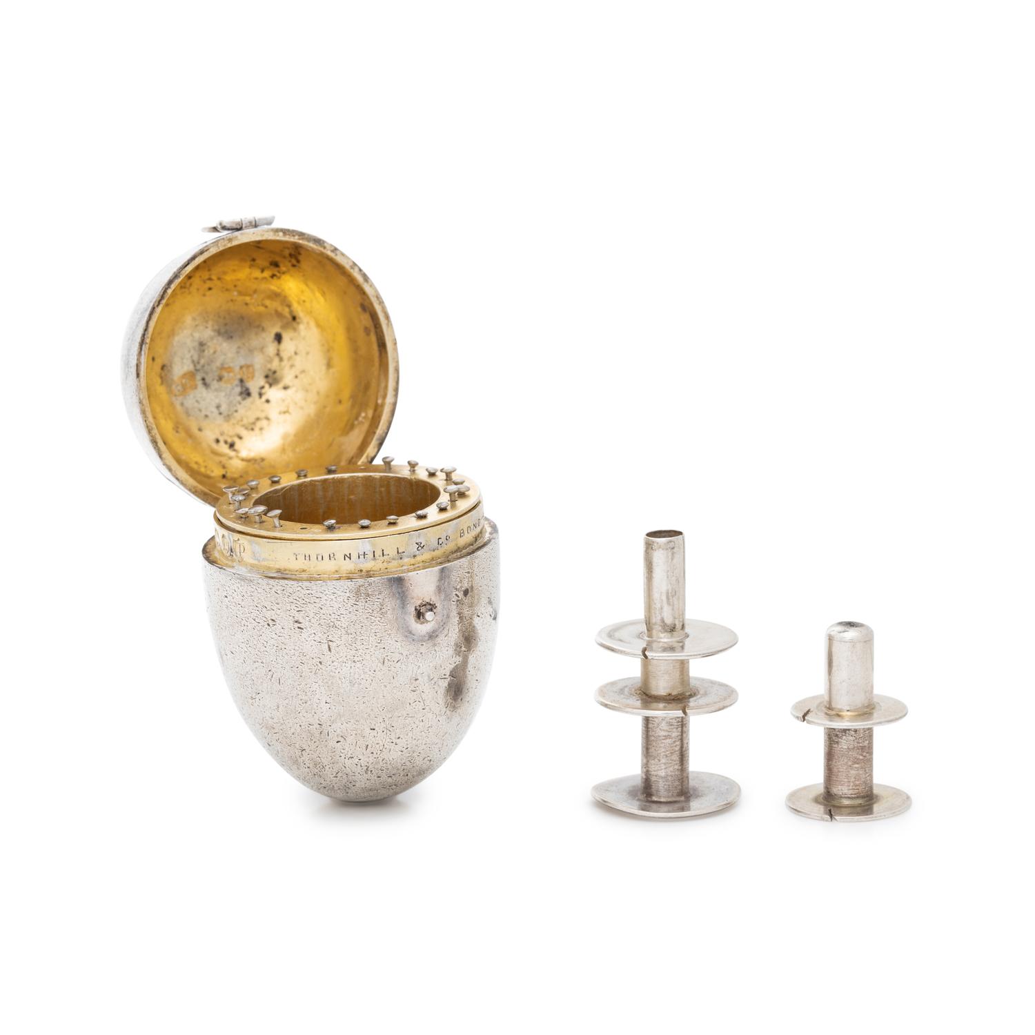 THORNILL & CO., SILVER SEWING KIT PENDANT