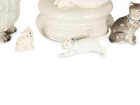 A Collection of Cat Figures