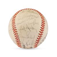 A Group of Two 1973 Chicago Cubs Team Signed Autograph Baseballs