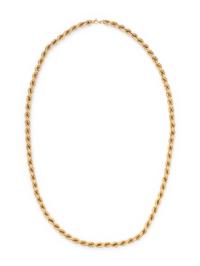 YELLOW GOLD NECKLACE