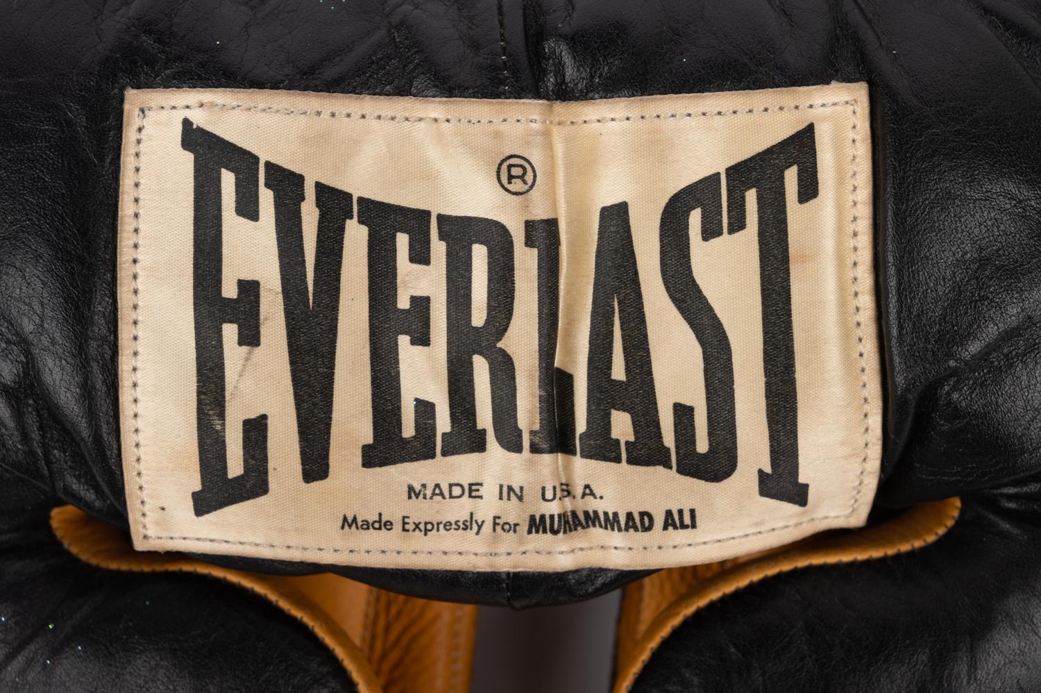 A 1970s Era Muhammad Ali Training Used / Worn Everlast Boxing Headgear