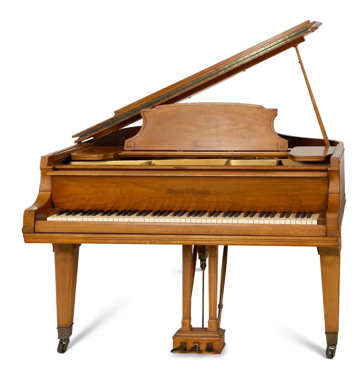A Mason and Hamlin Maple Model A Medium-Grand Piano