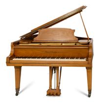 A Mason and Hamlin Maple Model A Medium-Grand Piano