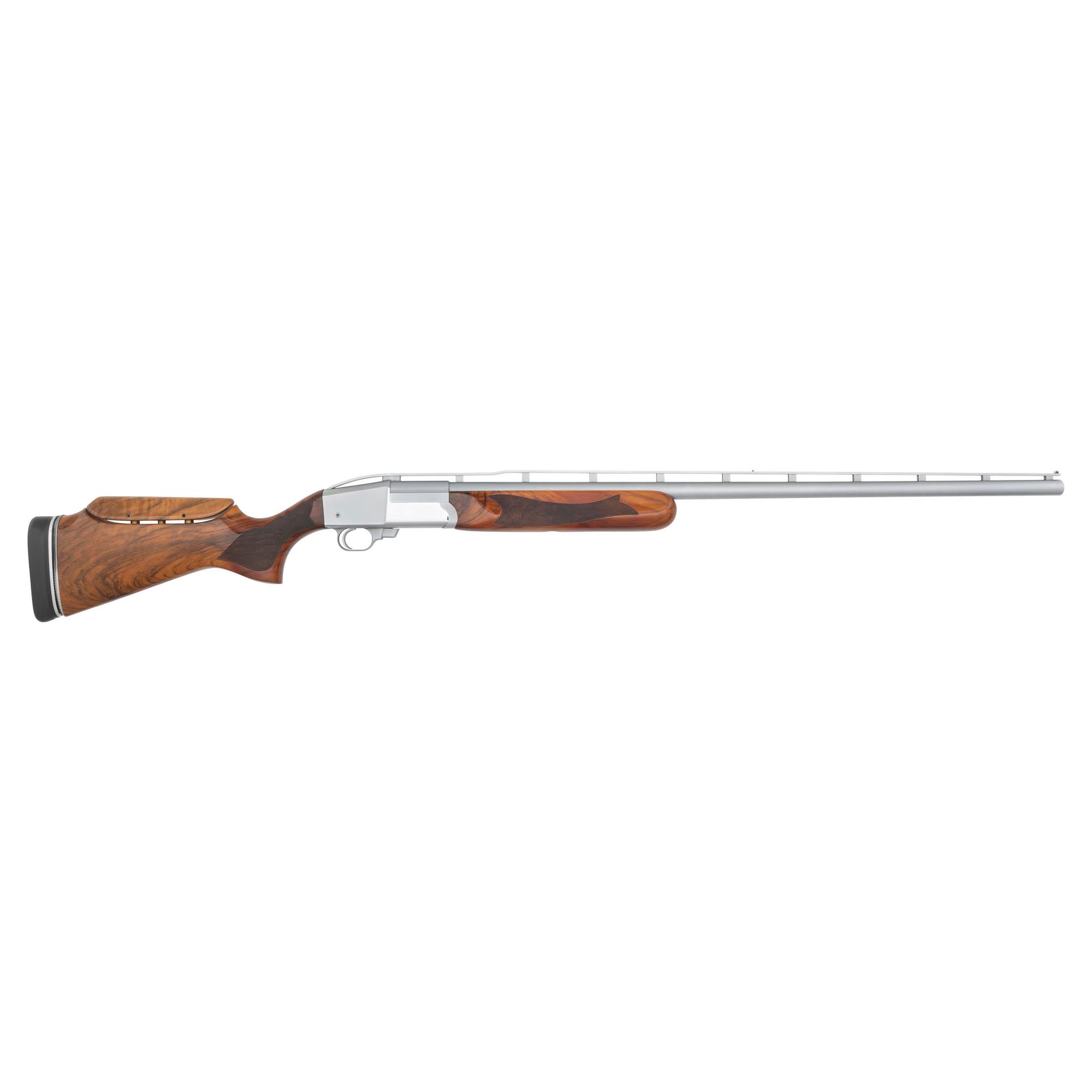 *Ljutic Mono-Gun Custom Silver Plated Shotgun with Original Shipping Box and Travel Case