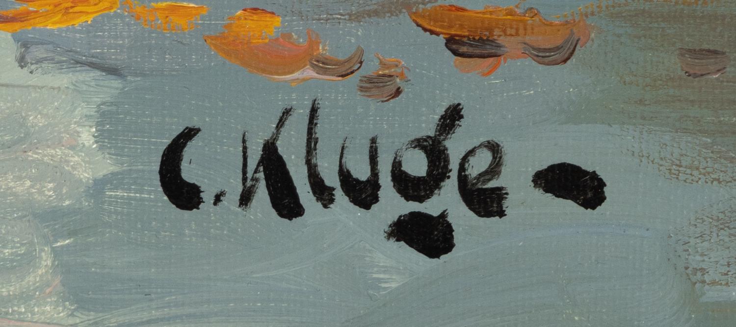 Constantin Kluge (French, 1912-2003) — Le Marché aux Fleurs