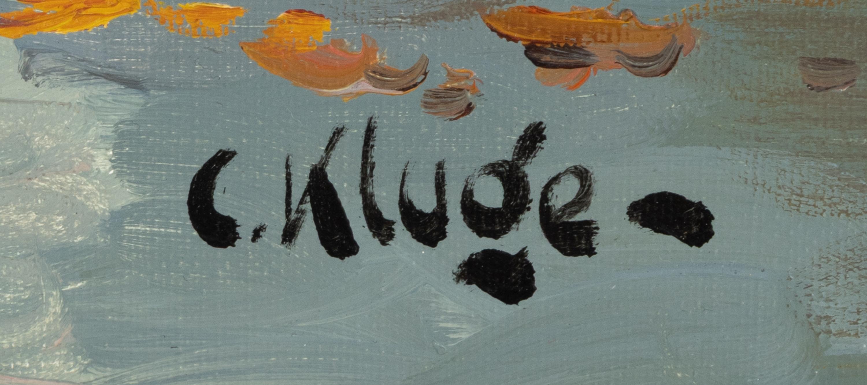 Constantin Kluge (French, 1912-2003) — Le Marché aux Fleurs