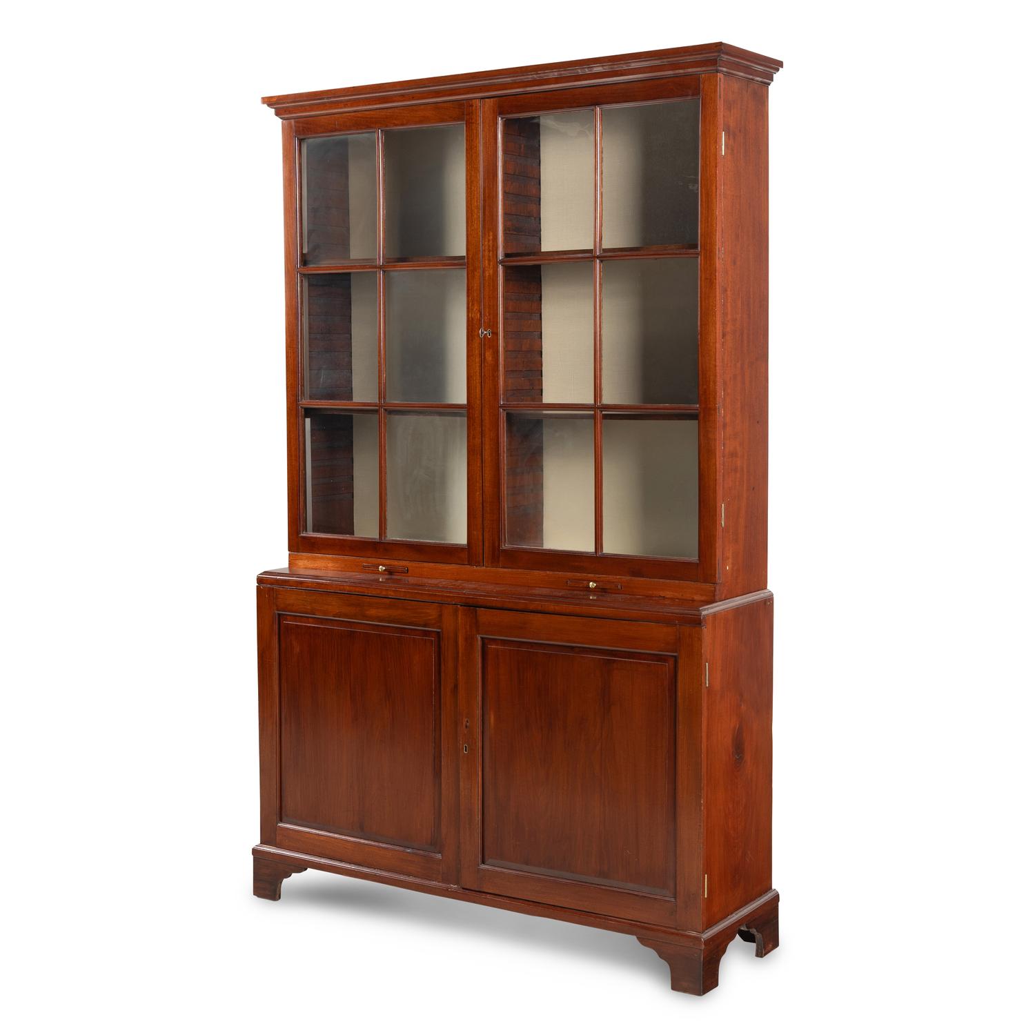A George III Mahogany Bookcase