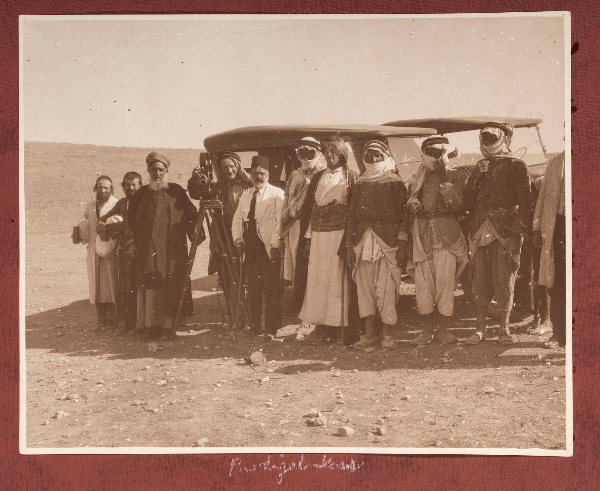 [EARLY PHOTOGRAPHY]. TEMPLE, C. Warren, photographer. Album containing photographs of the Holy Land. [Ca early 20th century].
