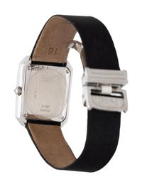 PIAGET, REF. 51165 18K WHITE GOLD AND DIAMOND WITH MOTHER-OF-PEARL FACTORY DIAMOND BEZEL 'PROTOCOLE' WATCH, ORIGINAL RECEIPT