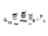 A Collection of Silver and Silver-Plate Table Articles