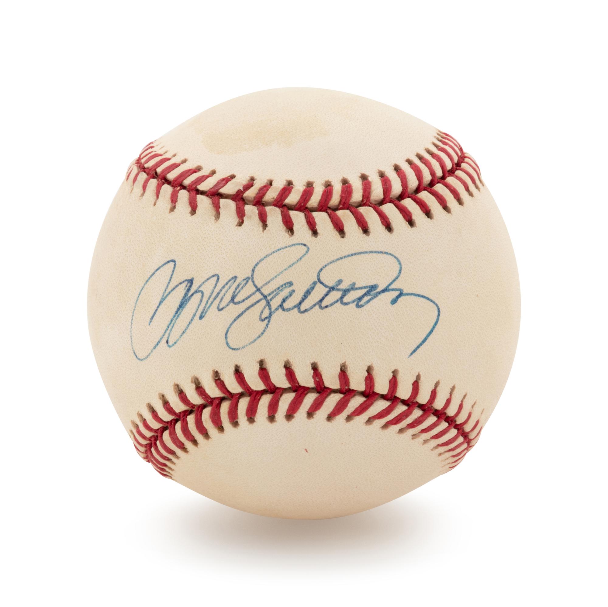 Two Ryne Sandberg Signed Items,