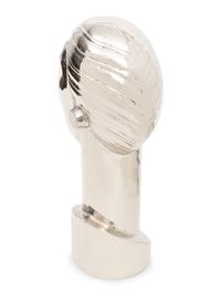 An Art Deco Style Nickel-Plated Bust