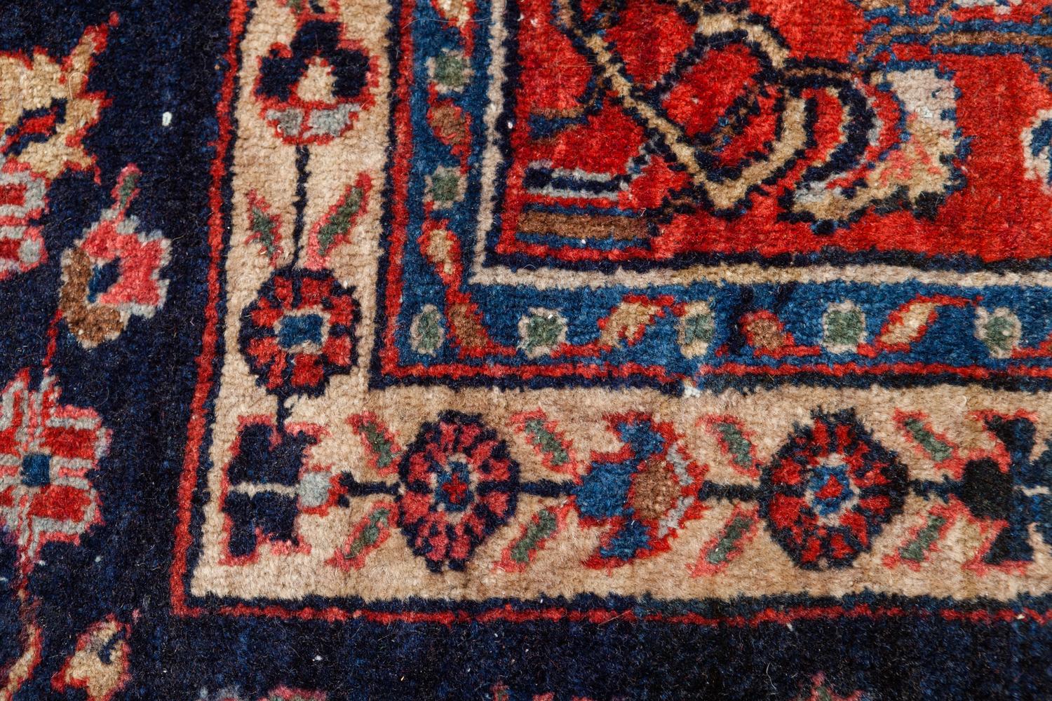 A Sarouk Wool Rug