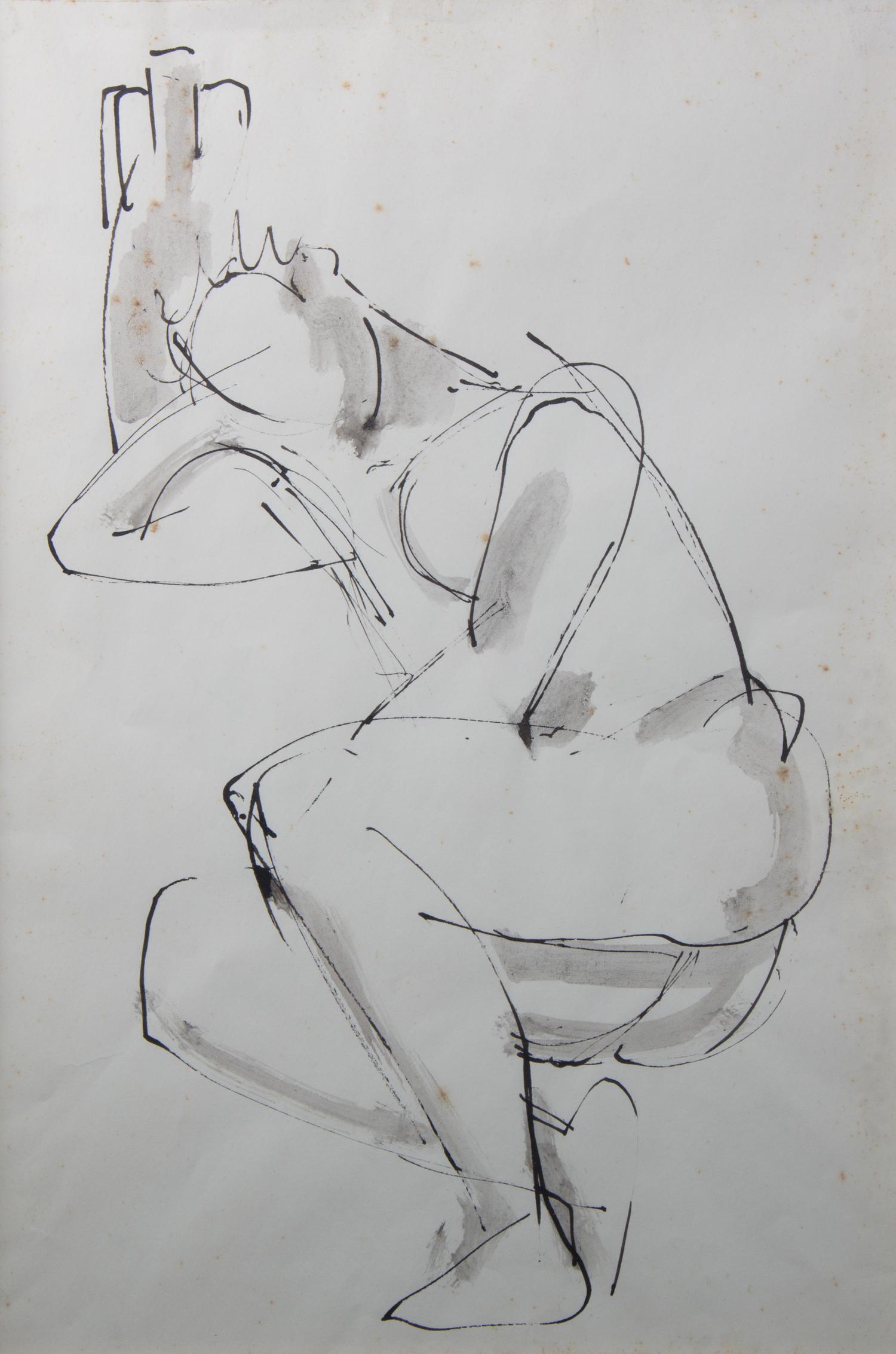 Kurt Craemer, (German, 1912-1961), A Collection of Eight Nude Drawings: