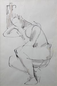 Kurt Craemer, (German, 1912-1961), A Collection of Eight Nude Drawings: