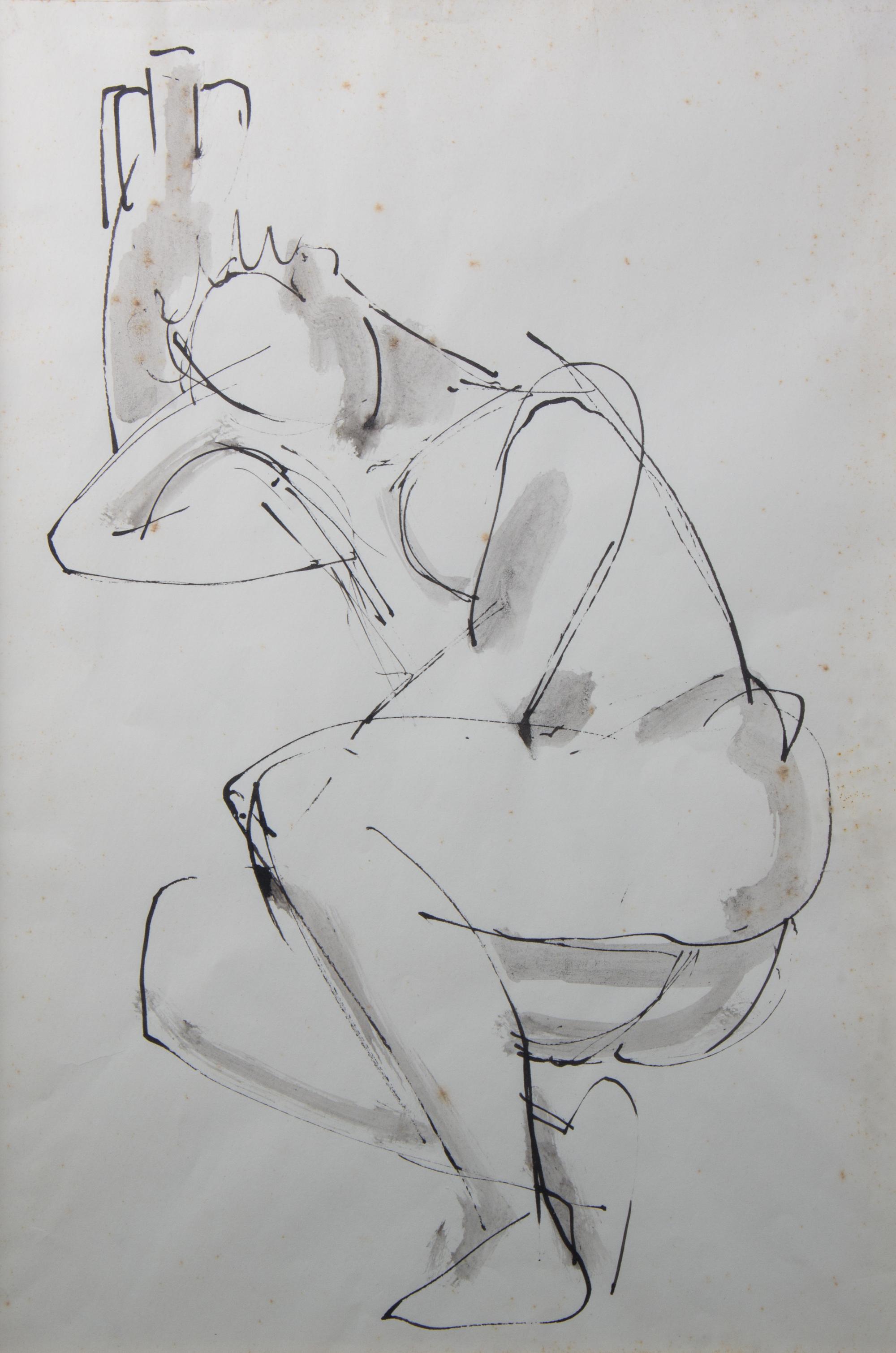 Kurt Craemer, (German, 1912-1961), A Collection of Eight Nude Drawings: