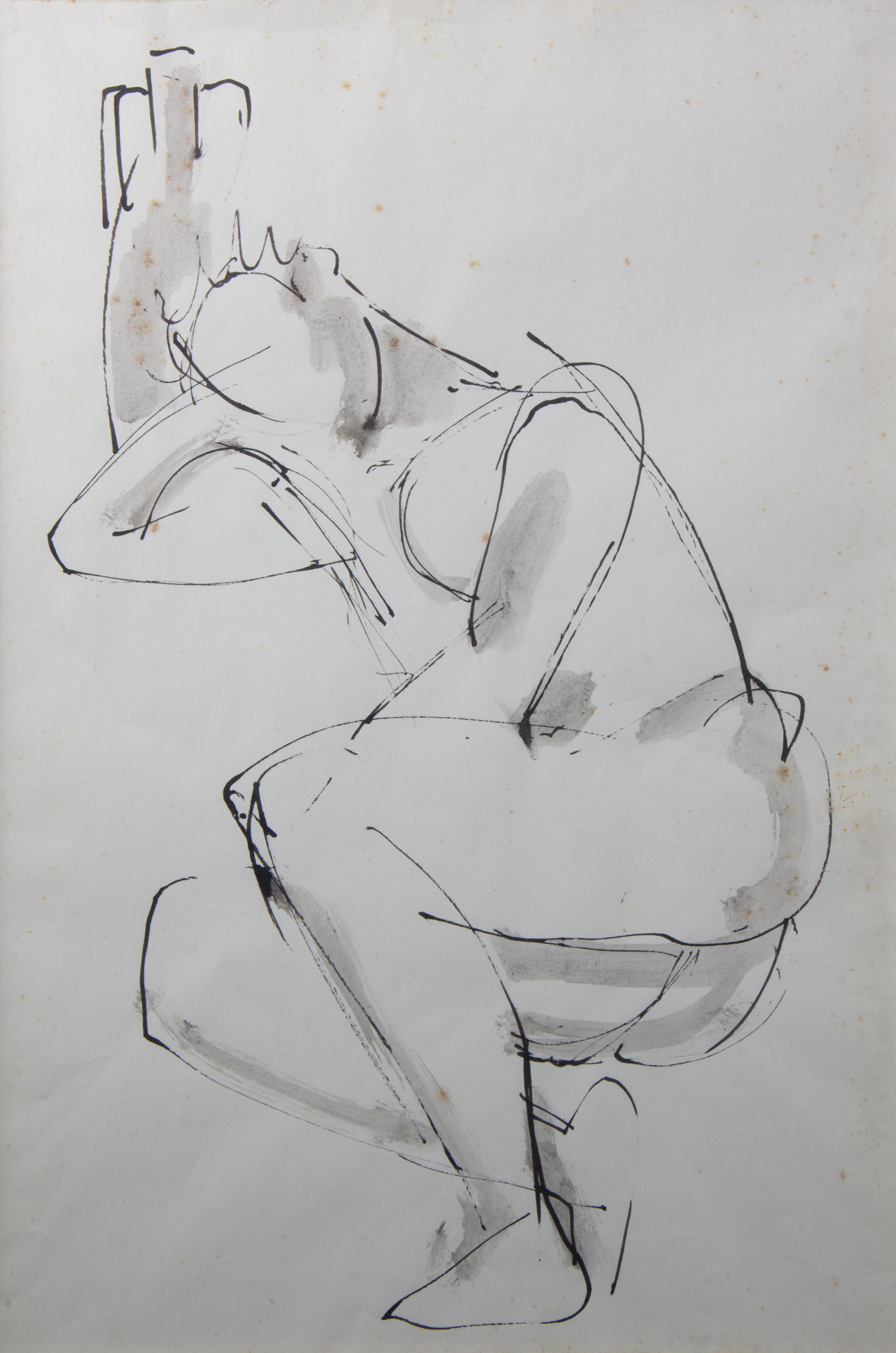 Kurt Craemer, (German, 1912-1961), A Collection of Eight Nude Drawings: