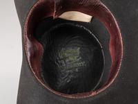 [CIVIL WAR]. Model 1858 Union artillery Hardee hat with added insignia.