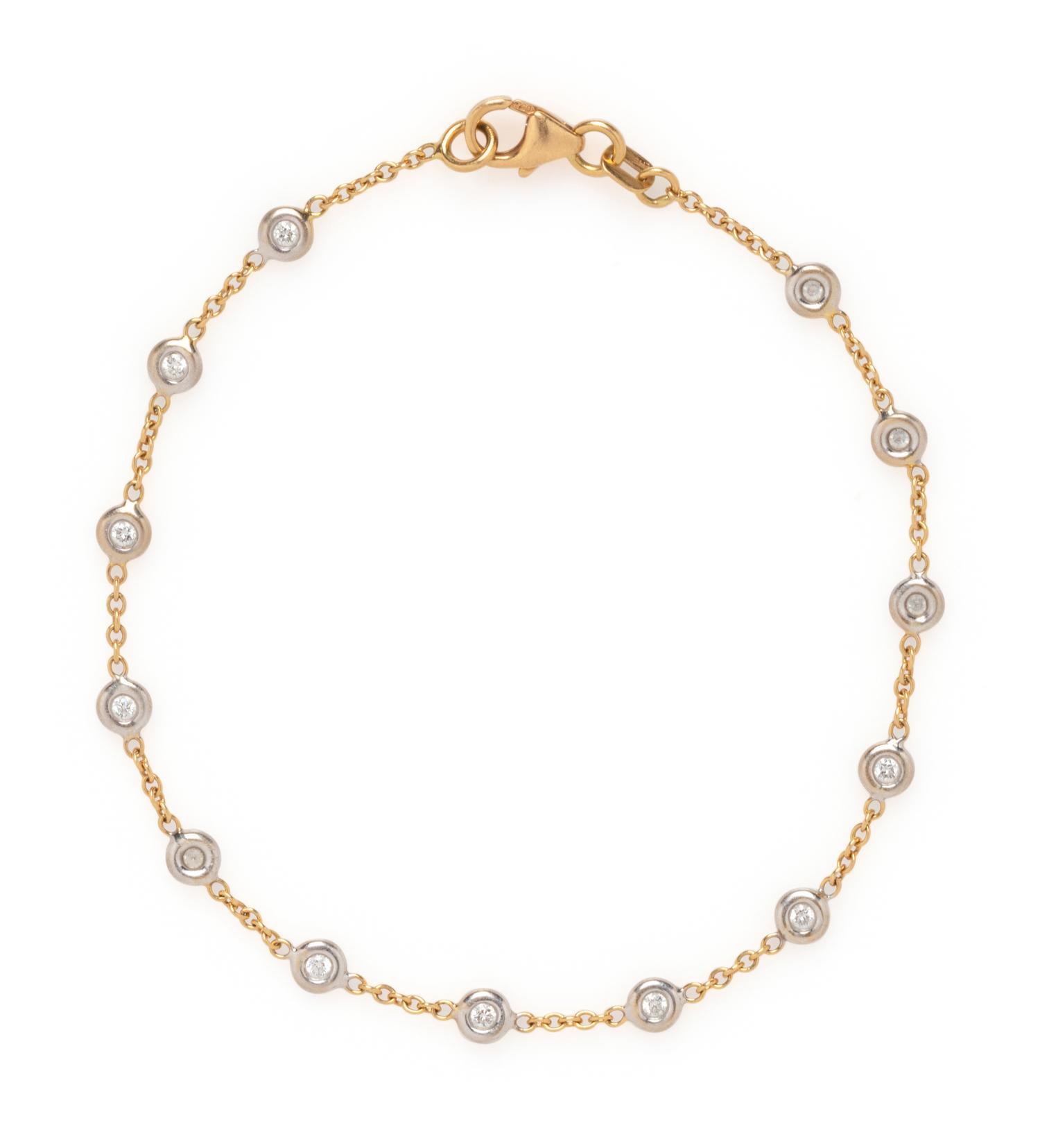 COLLECTION OF YELLOW GOLD AND DIAMOND JEWELRY