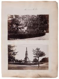 [RECONSTRUCTION]. A group of 8 photographs of African Americans, including stereoview of a cotton gin, comprising:
