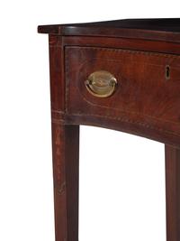 A George III Mahogany Bowfront Sideboard