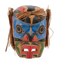 Carved Eagle Mask
