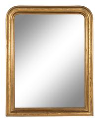 A Louis-Philippe Style Giltwood Mirror