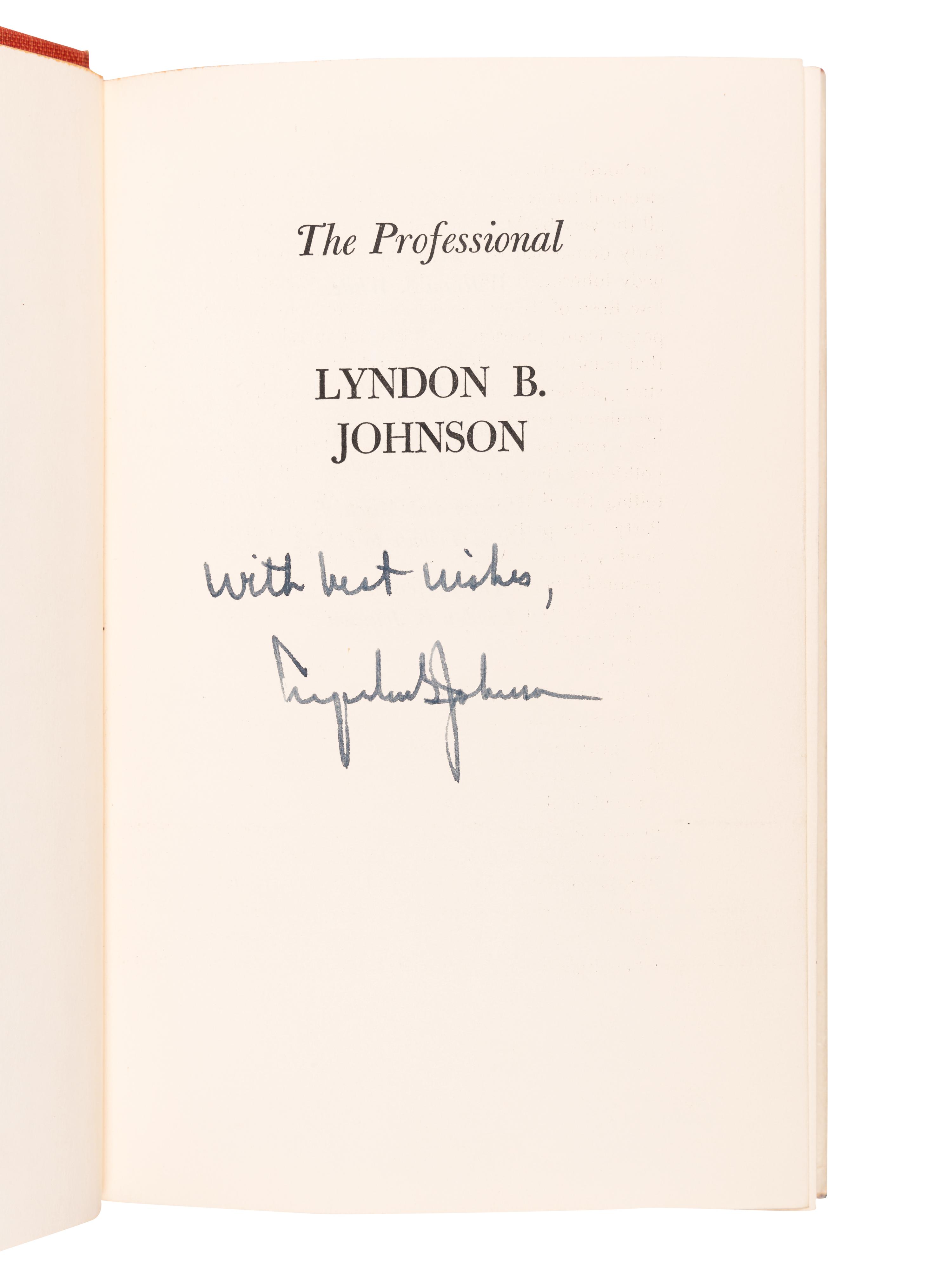 [U.S. PRESIDENTS -- SIGNED]. A group of 5 signed works by 20th century presidents, comprising: